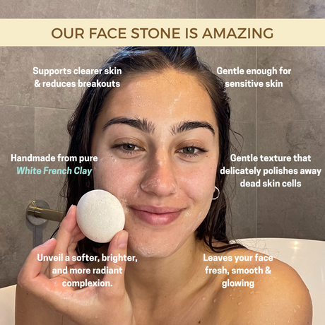 6 x Clay Stone Sets – With Black Slate bases