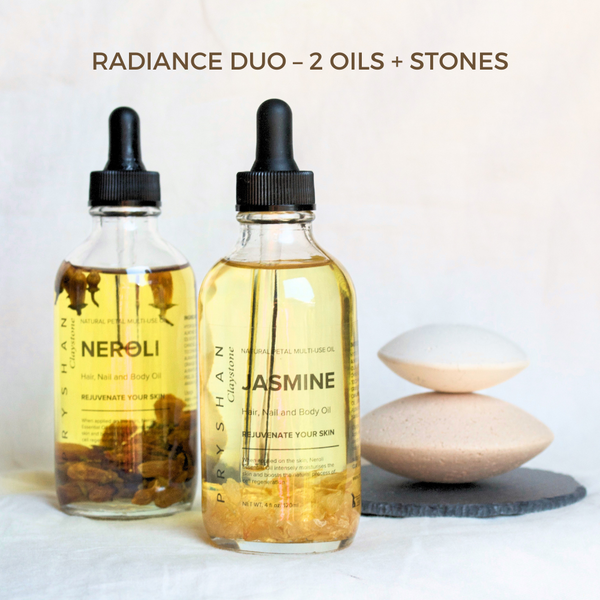 Radiance Duo - 2 Oils + 2 Stone Sets