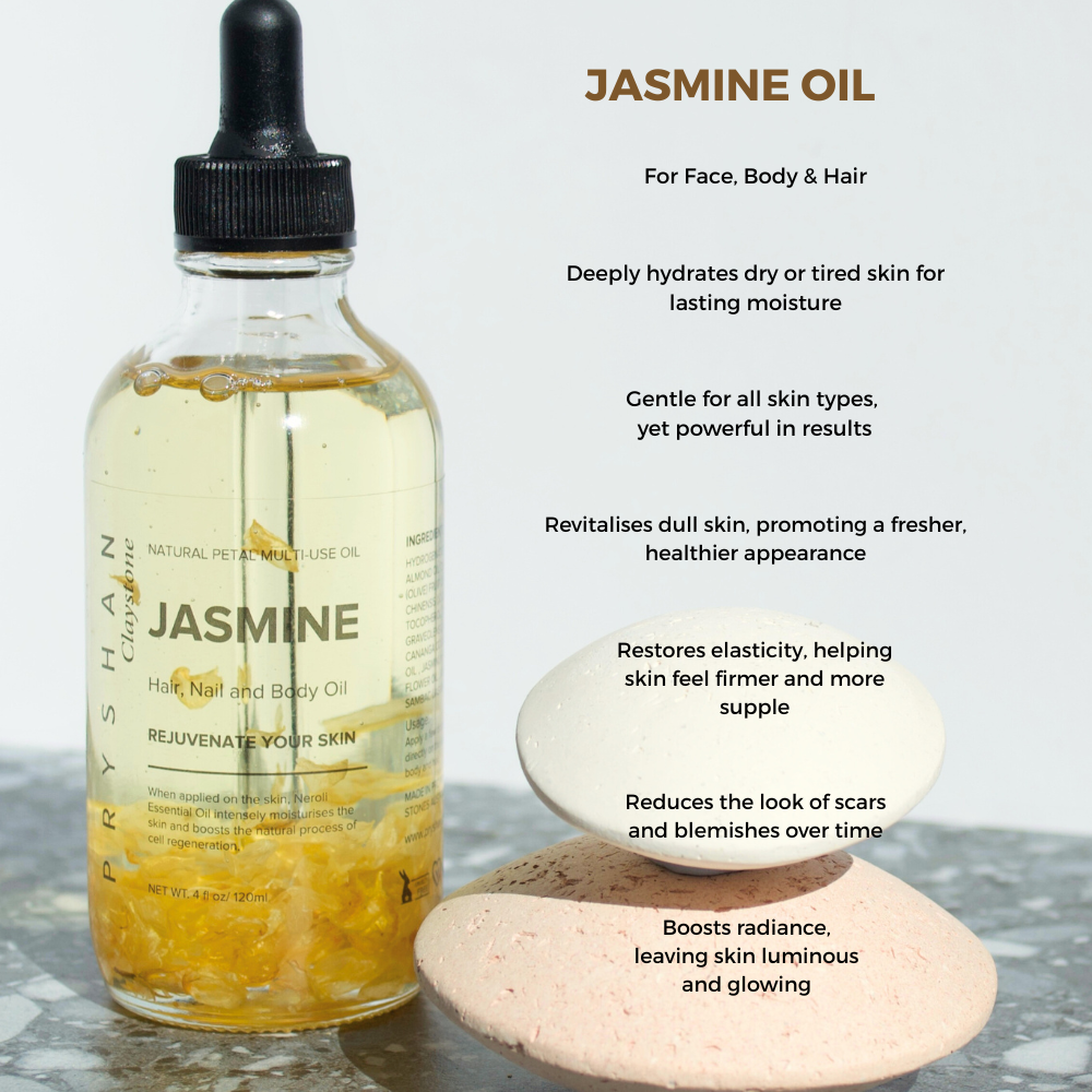 Botanical Oil +Stone Set